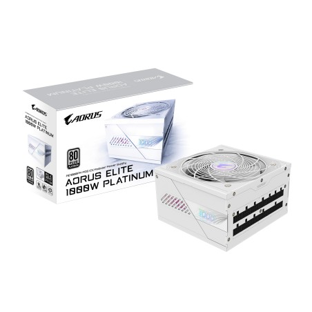 AORUS ELITE AE1000PM PG5 ICE 1000W 80 PLUS Platinum - Unmatched Power & Efficiency for Gamers!